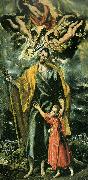 El Greco st.joseph and the child USA oil painting artist